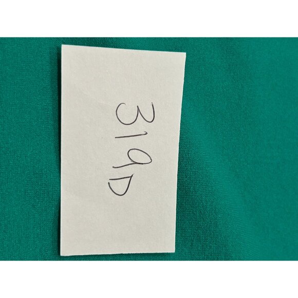 Attention Teal Lace Trim Cami Top Nylon Spandex Sleeveless Sz Large - Picture 7 of 7